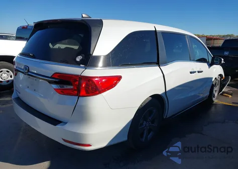 2022 Honda Odyssey Ex from USA, damaged, VIN 5FNRL6H51NB053462